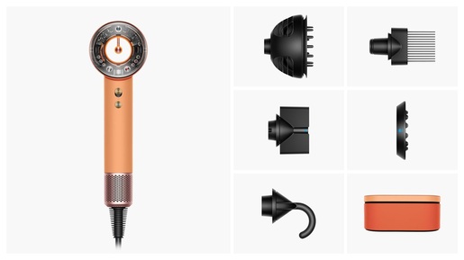 Dyson fen za kosu Supersonic Nural HD16 Ceramic Apricot/Topaz Straight+Wavy