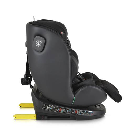 CANGAROO autosjedalica Castor I-size, 40-150 cm, Black