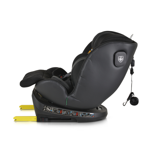 CANGAROO autosjedalica Castor I-size, 40-150 cm, Black