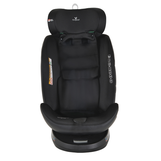 CANGAROO autosjedalica Castor I-size, 40-150 cm, Black