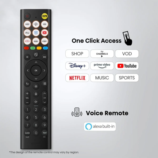HISENSE Hi-QLED televizor 75E7S, 4K Ultra HD, Smart TV, VIDAA Smart OS, Dolby Vision IQ, HDR10+ Adaptive, Dolby Atmos, VRR 60 Hz, ALLM, AirPlay 2, AI Scenario, 3D Sound Upscaler, Metalni okvir, Crni