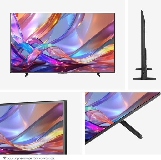 HISENSE Hi-QLED televizor 50E7S, 4K Ultra HD, Smart TV, VIDAA Smart OS, Dolby Vision IQ, HDR10+ Adaptive, Dolby Atmos, VRR 60 Hz, ALLM, AirPlay 2, Pixel Tuning, Metalni okvir, Crni