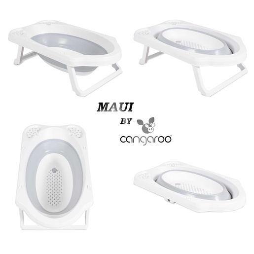 CANGAROO sklopiva kadica za kupanje Maui, Grey