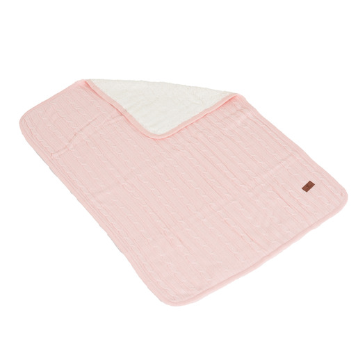 CANGAROO dekica za bebe Sherpy, Pink, 75 x 100 cm