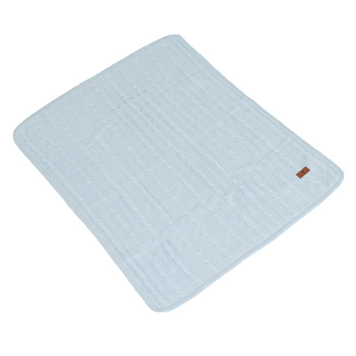 CANGAROO dekica za bebe Sherpy, Blue, 75 x 100 cm