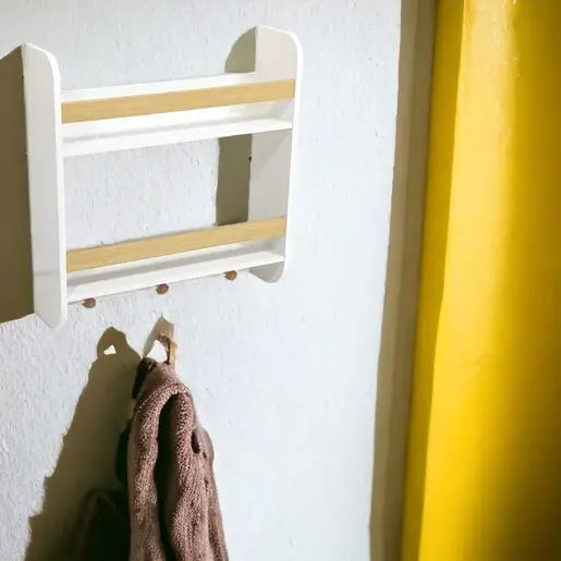 KINDER HOME dječja polica bijela, za dječju sobu TF-6931