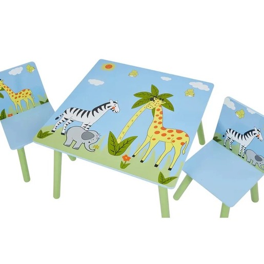 KINDER HOME dječji stol sa stolicama SAVANA TF-5001