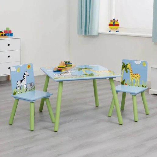 KINDER HOME dječji stol sa stolicama SAVANA TF-5001