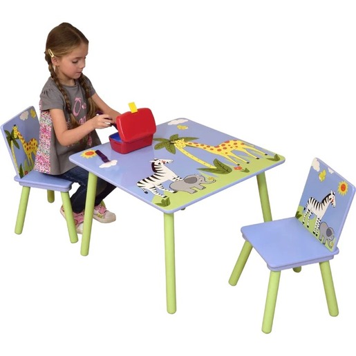 KINDER HOME dječji stol sa stolicama SAVANA TF-5001