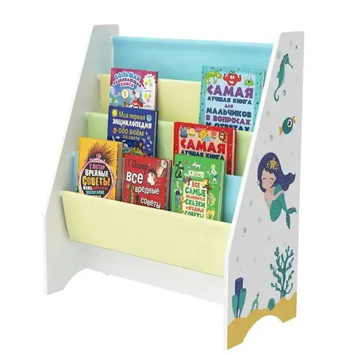 KINDER HOME Polica za knjige i igračke šarena JVTR-3181