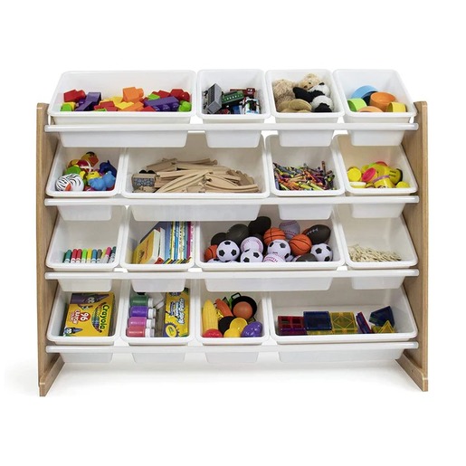 KINDER HOME dječja drvena polica bijela JVTR-3278