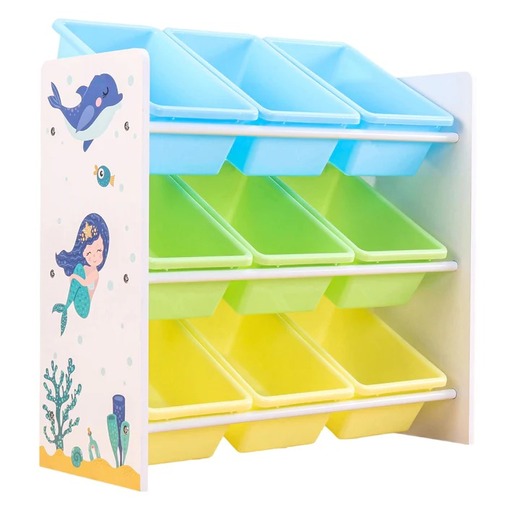KINDER HOME Polica za igračke i knjige šarena JVTR-3183