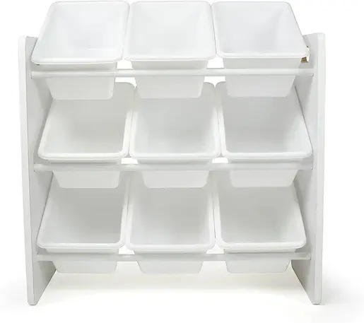 KINDER HOME Polica sa 9 kutija za odlaganje bijela JVTR-3006