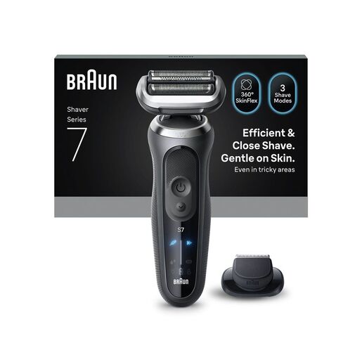BRAUN aparat za brijanje 72-G1200s, Serija 7, Wet & Dry, sivi