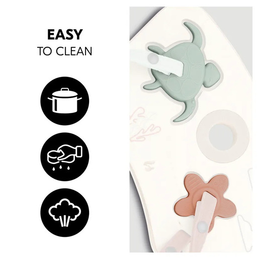 HAUCK drvena edukativna igračka Play Puzzling S Kornjača i cvijet
