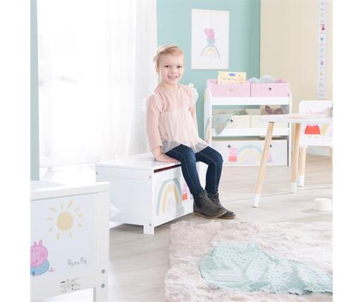 Roba Kids drvena kutija za igračke Peppa Pig