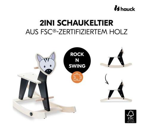 HAUCK životinja na ljuljanje Rock N Swing Zebra