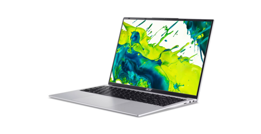 Acer laptop Swift Lite 16-31P-365Z, Intel Core 3 N355, 16" WUXGA IPS 60Hz, 8GB LPDDR5 RAM, 512GB SSD, Linux