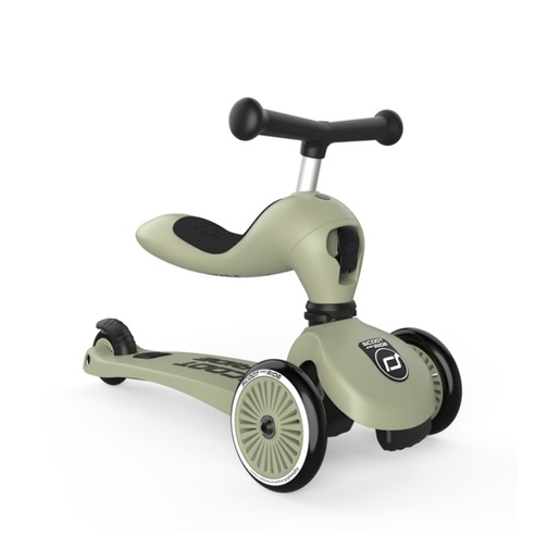 Scoot and Ride Highwaykick 1 dječji romobil 2u1, Olive