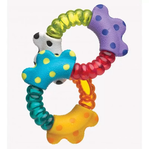 PLAYGRO savitljiva zvečka/glodalica Click & Twist