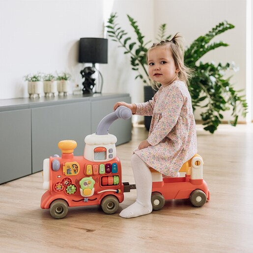 Free2Move Magični voz 5u1 guralica, ružičasta