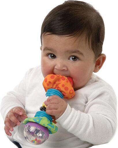 PLAYGRO FIRST super zvečka/glodalica 3m+