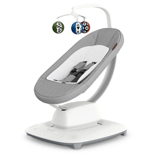 UPPAbaby MamaRoo Smart Swing ležaljka-ljuljačka, Stella Grey Melange
