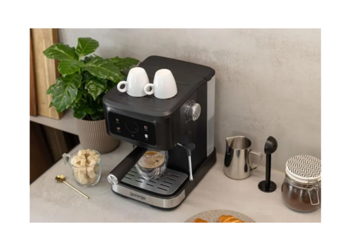GORENJE aparat za espresso kafu ESCM15CDB, 15 bara, digitalni ekran