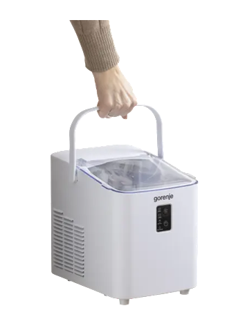 GORENJE ledomat IMDW1200W, do 12 kg leda dnevno, 2 veličine kockica