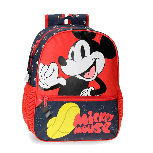 Disney školski ruksak 33 cm, Mickey Mouse Fashion 47322D1, crveni