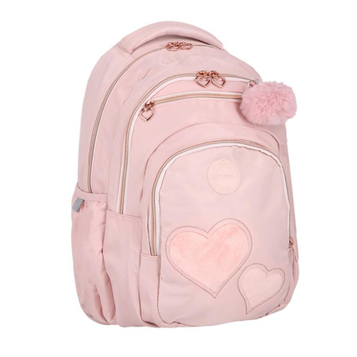 Spirit školski ruksak 46 cm, Masha 01 409560, rozi