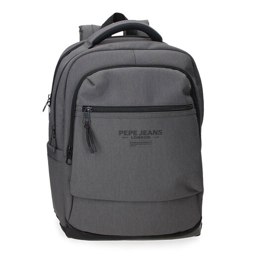 Pepe Jeans ruksak za laptop 42 cm, Waltford 7272441, sivi