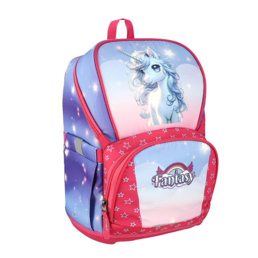 Air Light školska torba 40 cm, Fantasy Unicorn 600159, crvena