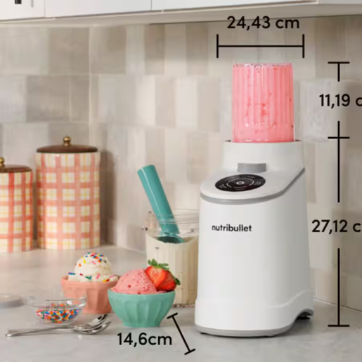Nutribullet aparat za sladoled Chill NBD0503W, 5 automatskih programa