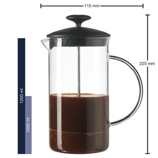 Leonardo francuska presa za kafu i čaj Caffe 1,0 L