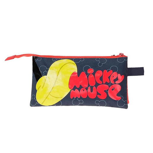 Disney Pernica 22 cm, Mickey Fashion 4734321 sa 3 odjeljka, crvena