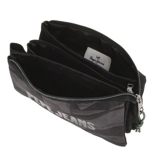 Pepe Jeans Pernica 22 cm, Davis 6484321 sa 3 odjeljka, crna