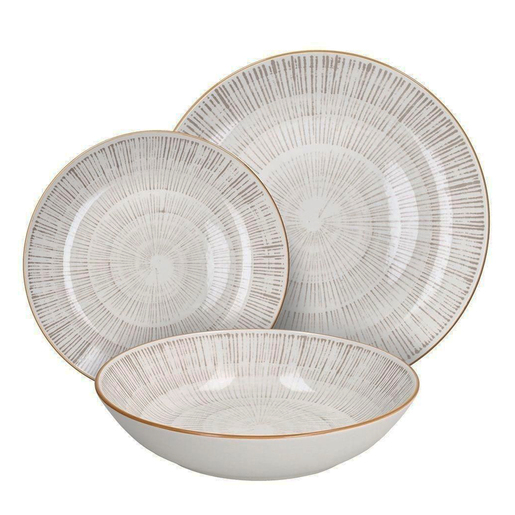 Tognana set tanjira Madison Virtuo Beige 18/1, porculan