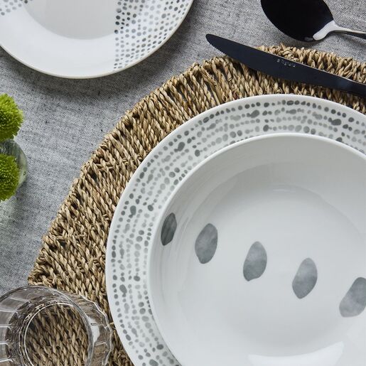 Tognana set tanjira Madison Solstice Gray 18/1, porculan