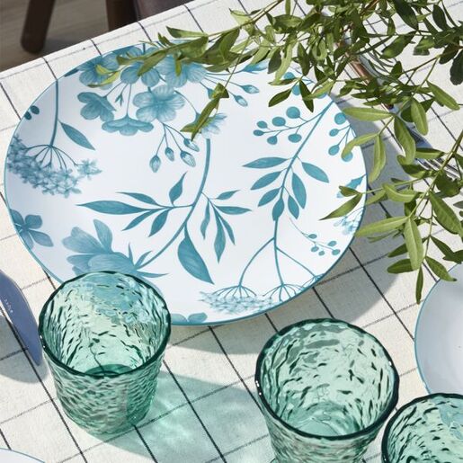 Tognana set tanjira Madison Coralie Teal 18/1, porculan