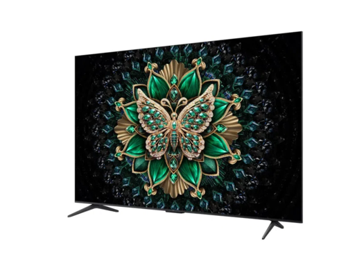 TCL QD-Mini LED televizor 65C6K, 4K Ultra HD, Smart TV, Google TV, 144 Hz VRR, ONKYO 2.1 Hi-Fi sistem, AiPQ Pro procesor, Ultra tanki dizajn