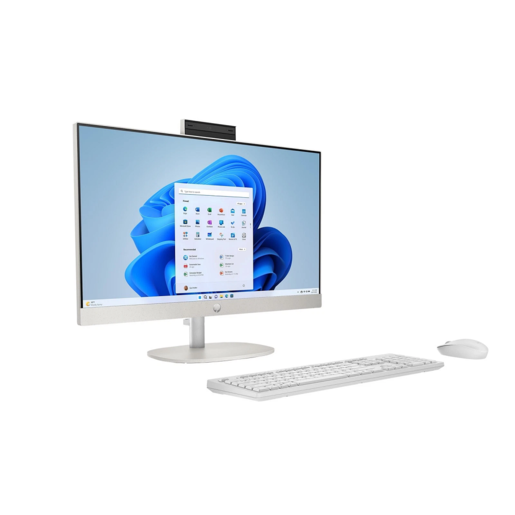 HP računar AIO 24-cr0013ny, 9X3S1EA, 23,8" FHD IPS, AMD Ryzen 5 7520U, 8GB LPDDR5 RAM, 512GB SSD, AMD Radeon Graphics, FreeDOS