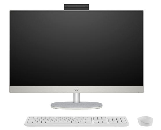 HP računar AIO 27-cr0012ny, A0DS1EA, 27" FHD IPS, AMD Ryzen 5 7520U, 8GB LPDDR5 RAM, 512GB SSD, AMD Radeon Graphics, FreeDOS