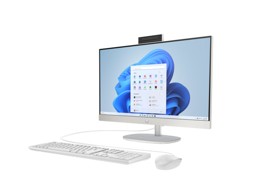 HP računar AIO 24-cr0012nh, 93F49EA, 23,8" FHD IPS Anti-Glare 250nits, Intel Core i5-1335U, 8GB DDR4 RAM, 512GB PCIe NVMe SSD, Intel Iris Xe Graphics, FreeDOS