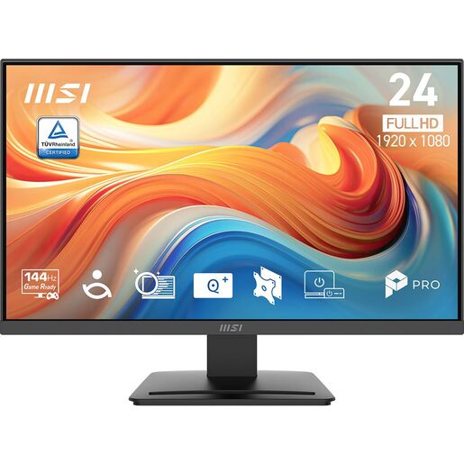 MSI monitor PRO MP241 E14V, 23,8", Full HD, VA, HDMI, DisplayPort, 144Hz, 1ms