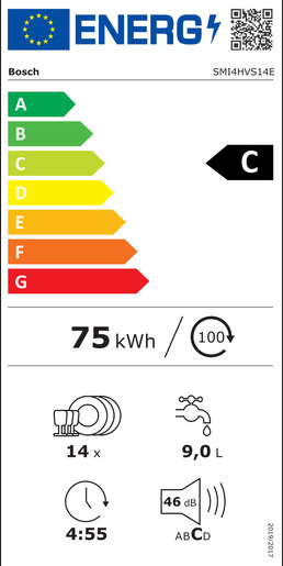 Bosch perilica posuđa SMI4HVS14E