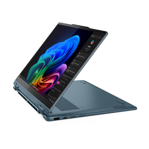 Laptop Lenovo Yoga 7 2-in-1 14AGP11, 14" WUXGA OLED Touch 400nits 60Hz, AMD Ryzen AI 5 435, 16GB LPDDR5X RAM, 512GB PCIe 4.0 NVMe SSD, AMD Radeon 840M Graphics, FreeDOS
