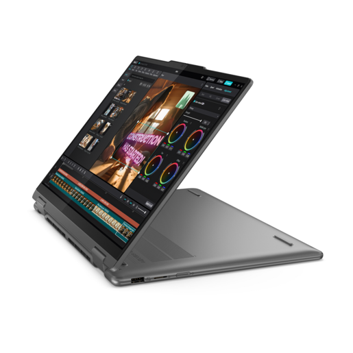 Laptop Lenovo Yoga 7 2-in-1 14AGP11, 14" WUXGA OLED Touch 400nits 60Hz, AMD Ryzen AI 5 435, 16GB LPDDR5X RAM, 512GB PCIe 4.0 NVMe SSD, AMD Radeon 840M Graphics, FreeDOS