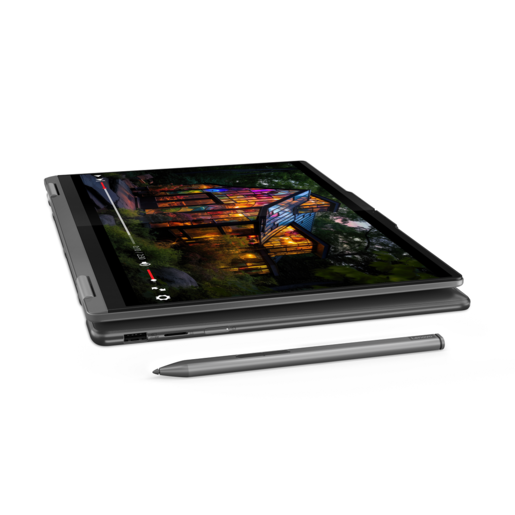 Laptop Lenovo Yoga 7 2-in-1 14AGP11, 14" WUXGA OLED Touch 400nits 60Hz, AMD Ryzen AI 5 435, 16GB LPDDR5X RAM, 512GB PCIe 4.0 NVMe SSD, AMD Radeon 840M Graphics, FreeDOS