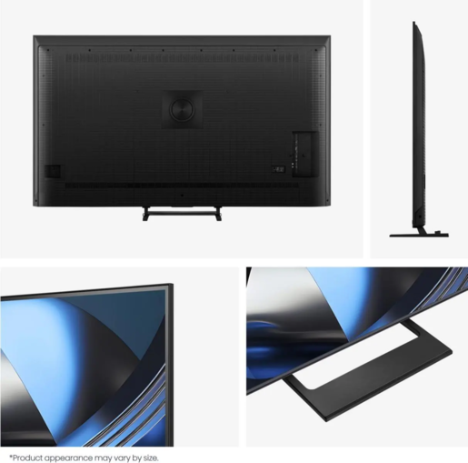 Hisense ULED MiniLED 75U7SE, 4K Ultra HD, Smart TV, VIDAA, Smart OS, 144 Hz, Integrisan subwoofer, Dolby Vision·Atmos, crni